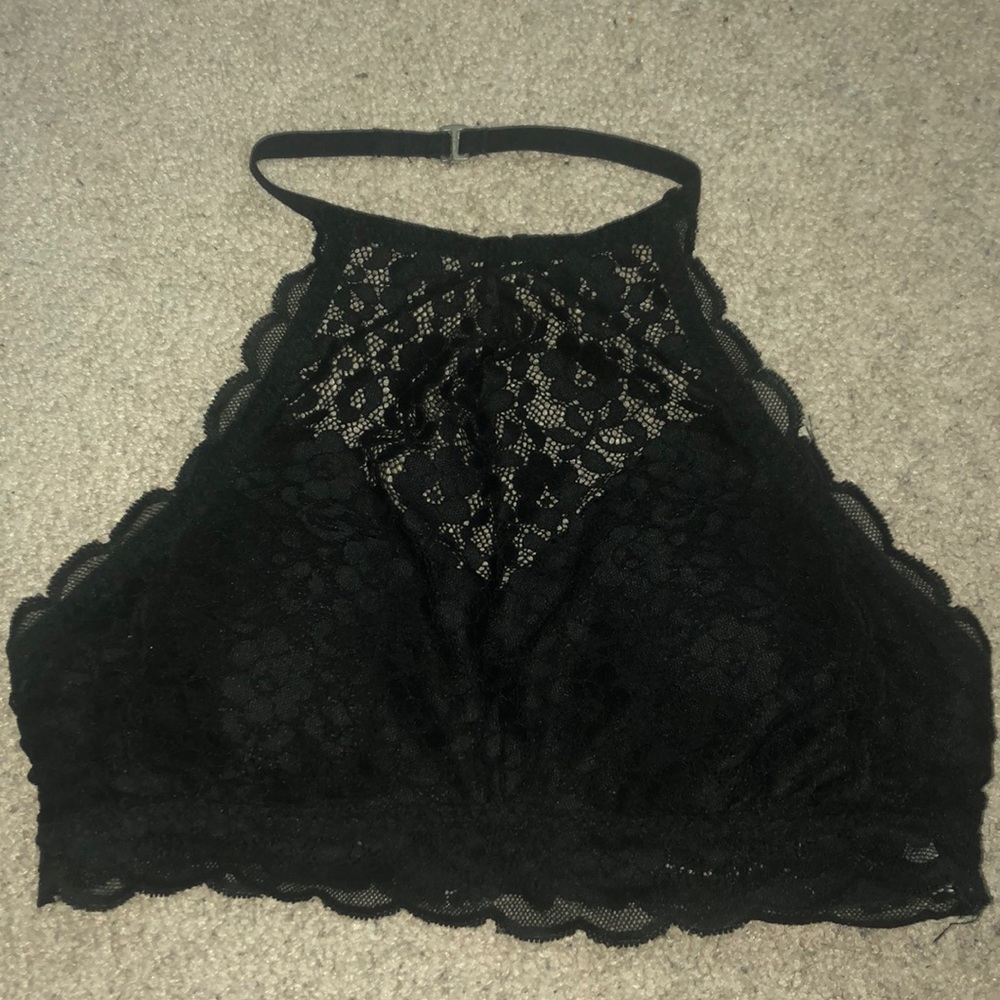 high neck bralette